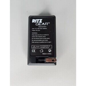 Ritz Gear AC/DC Turbo Travel Charger 8.4V DC for Canon LP-E10